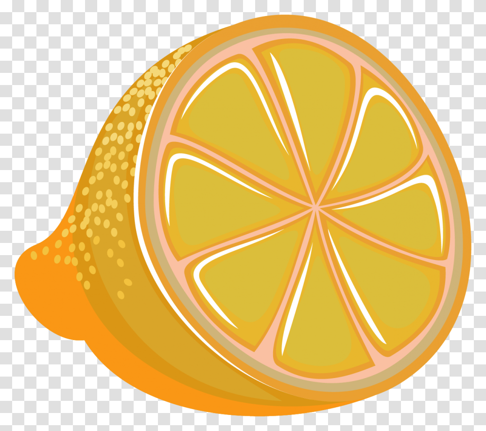 Vector Painted Lemon Lemon Diagram, Citrus Fruit, Plant, Food Transparent Png