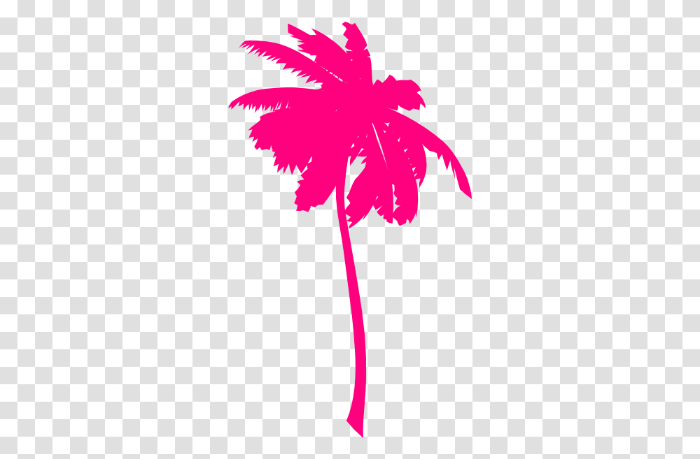 Vector Palm Trees Clip Art Palm Tree Pink Vector, Leaf, Plant, Flower, Blossom Transparent Png