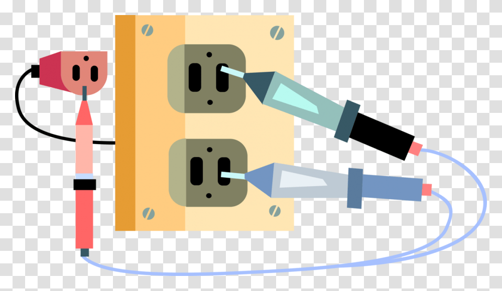 Vector Plug Electronic, Electrical Outlet, Electrical Device, Adapter Transparent Png