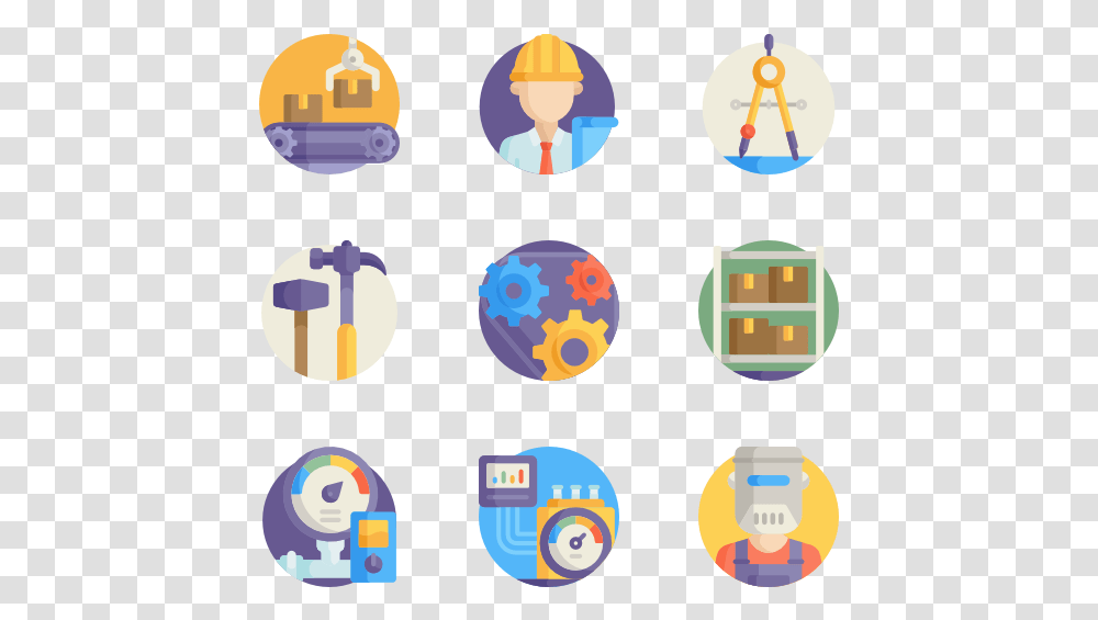 Vector Point Icon Factory Icon Pack, Pac Man, Hardhat, Helmet Transparent Png