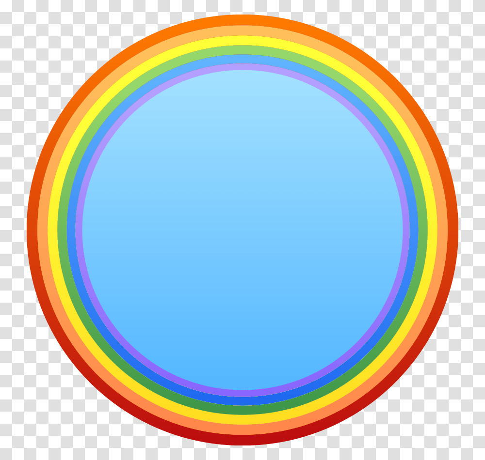 Vector Rainbow Circular Round Rainbow Frame, Sphere, Bubble, Hoop Transparent Png