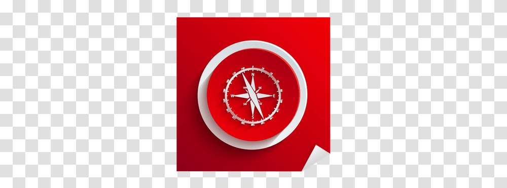 Vector Red Circle Icon Eps10 Sticker • Pixers We Live To Change Circle, Symbol, Text, Clock Tower, Architecture Transparent Png