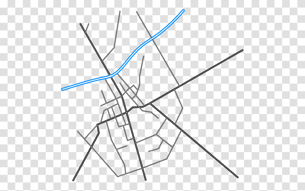 Vector Road Map, Bow, Plot, Diagram, Plan Transparent Png
