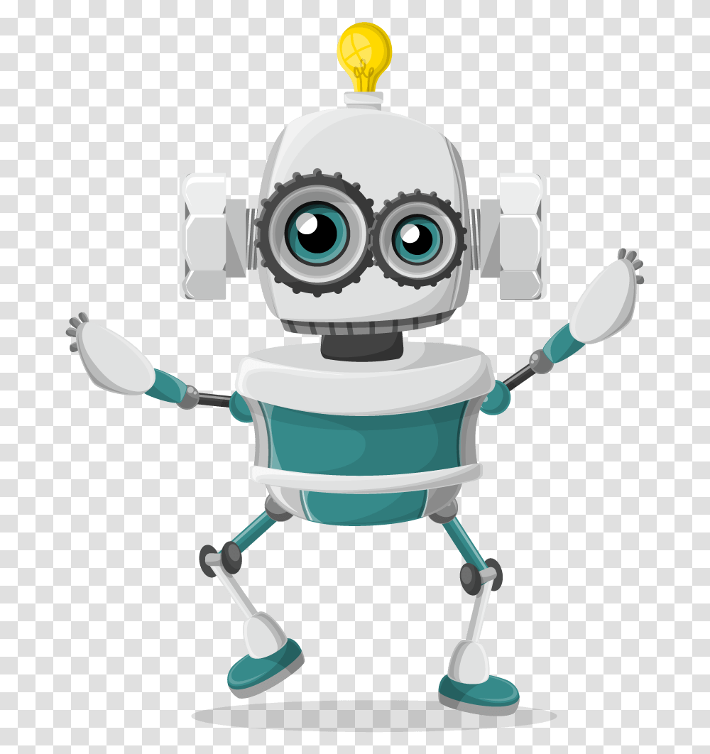 Vector Robot Character Set Vector Characters Robot, Toy Transparent Png