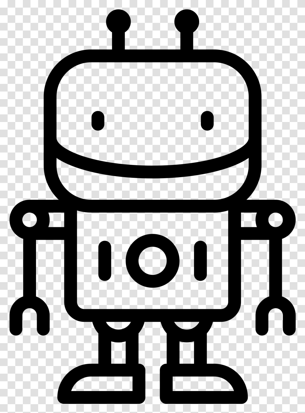 Vector Robots Svg Beginning With The R Sound, Gray, World Of Warcraft Transparent Png