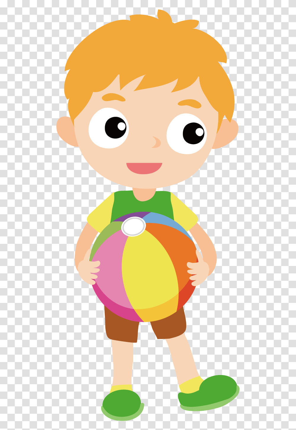 Vector Royalty Free Library Clip Art Holding The Boy With Ball Clipart, Toy, Doll, Person Transparent Png