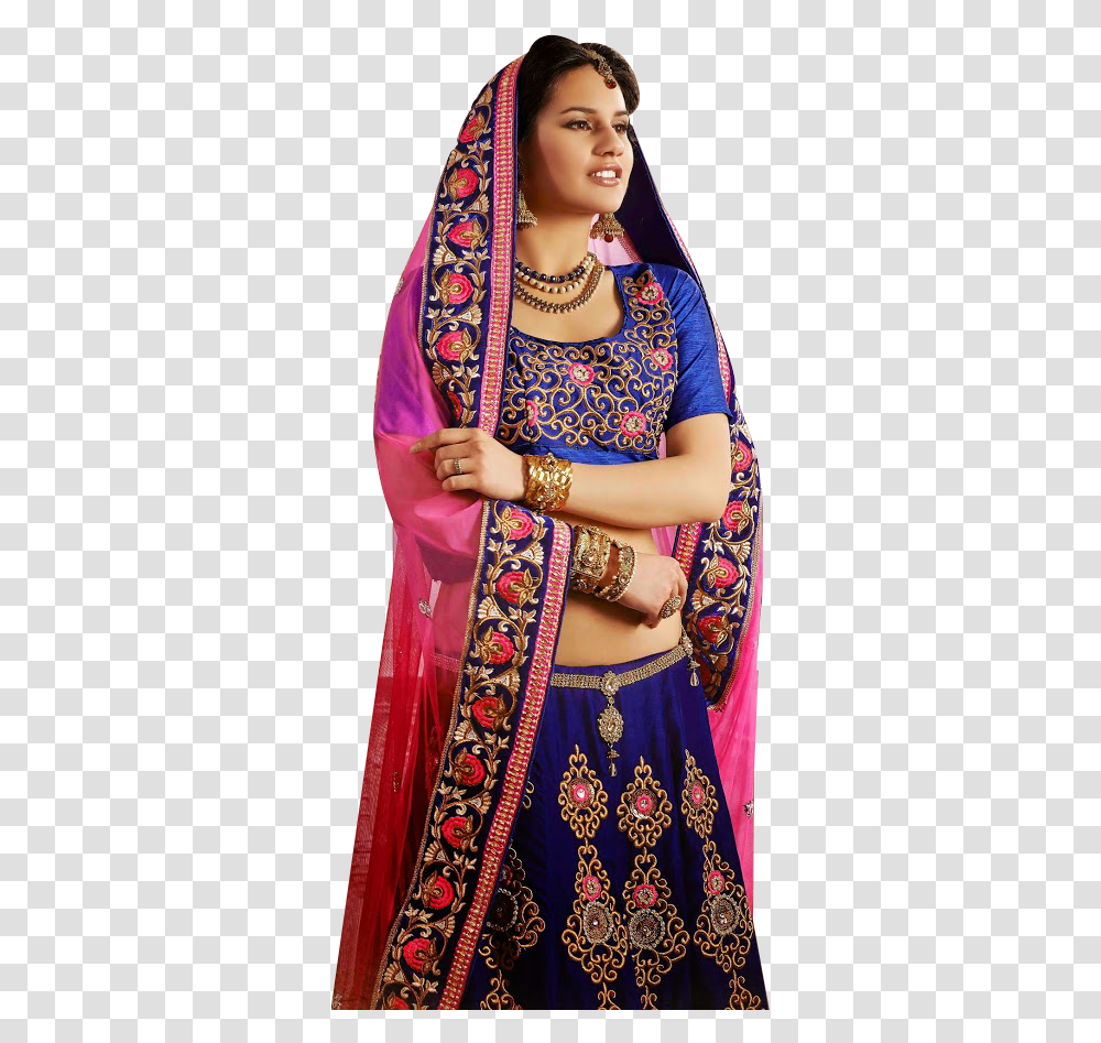 Vector Saree, Apparel, Person, Human Transparent Png