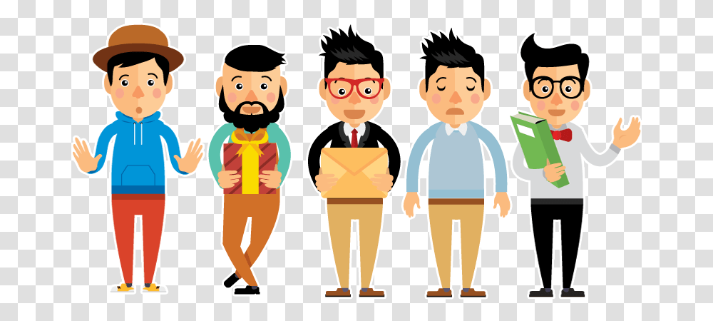Vector Set Character Vector Character Pack, Person, Crowd, People, Audience Transparent Png