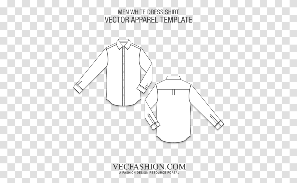 Vector Shirts Formal Shirt Black Bomber Jacket Template, Apparel, Plot, Diagram Transparent Png