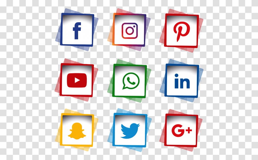 Vector Social Media Logo, Number, Alphabet Transparent Png