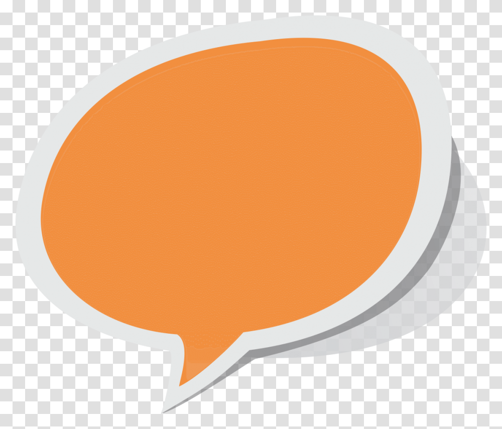 Vector Speech Bubble, Food, Oval Transparent Png