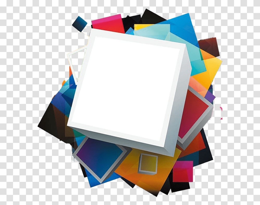 Vector Square Shape Free Download, File Binder, File Folder, Paper Transparent Png