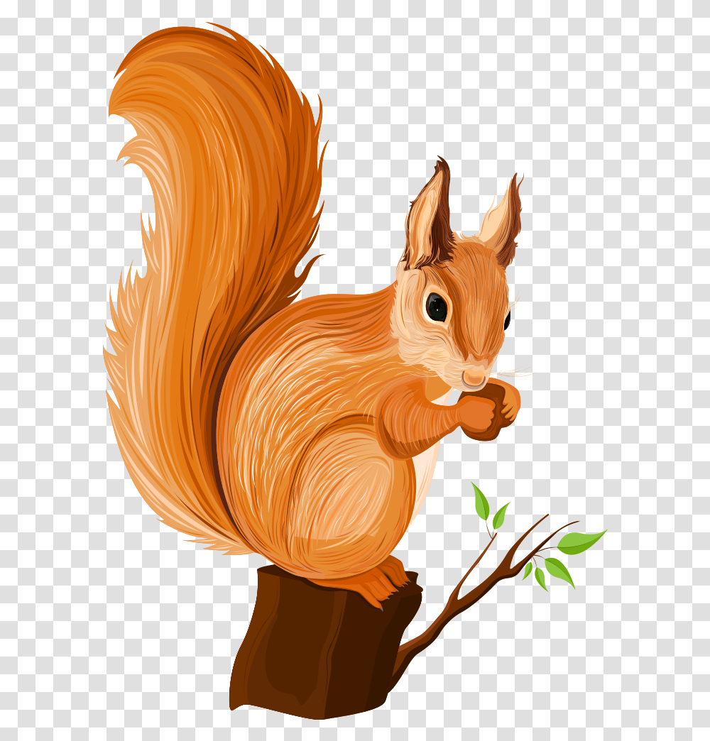 Vector Squirrel Chipmunk Squirrel Cartoon, Rodent, Mammal, Animal, Person Transparent Png