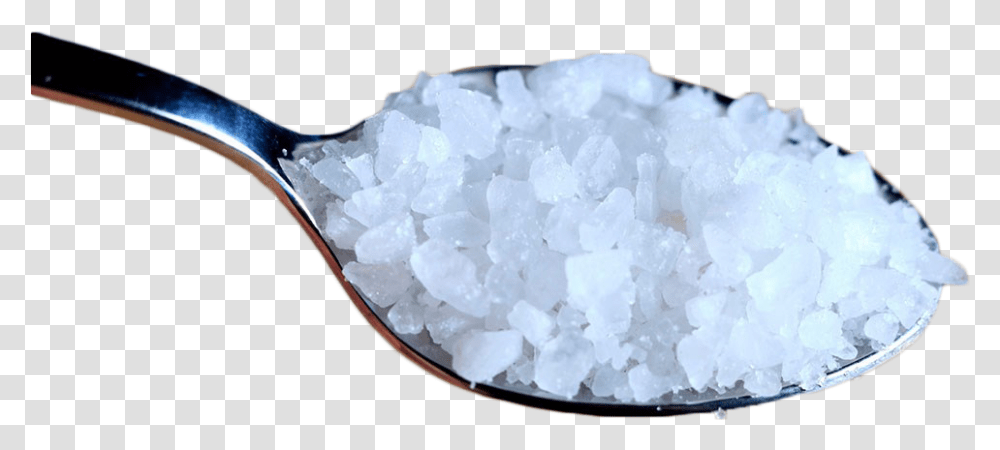 Vector Stock Salt Crystals, Spoon, Cutlery, Mineral, Nature Transparent Png