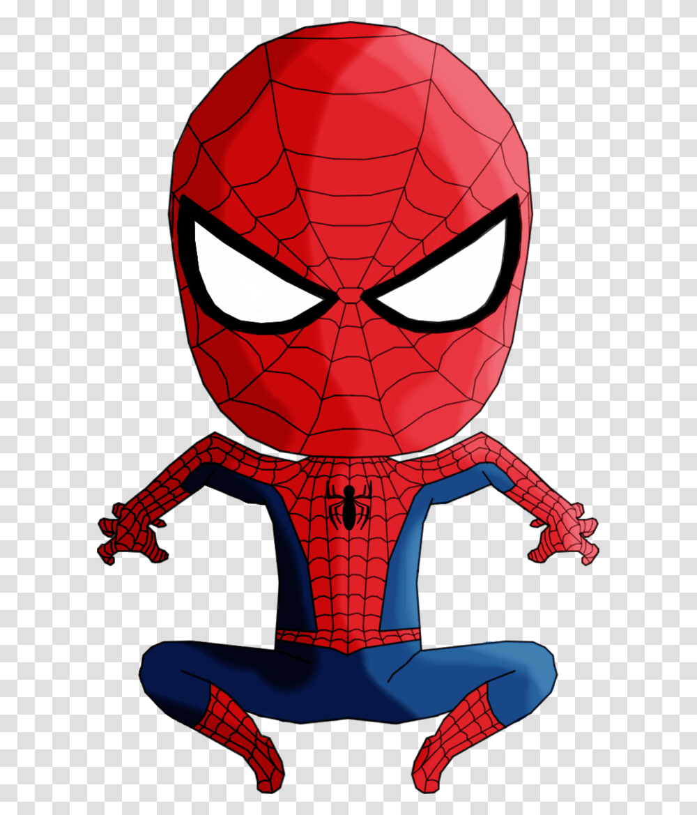 Vector Superhero Chibi Chibi Spider Man, Alien, Mask Transparent Png