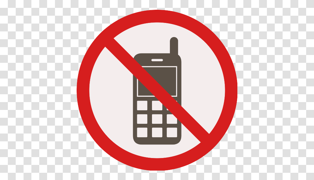 Vector Svg Icon Mobile Phone Prohibited Sign, Symbol, Road Sign, Stopsign, Electronics Transparent Png