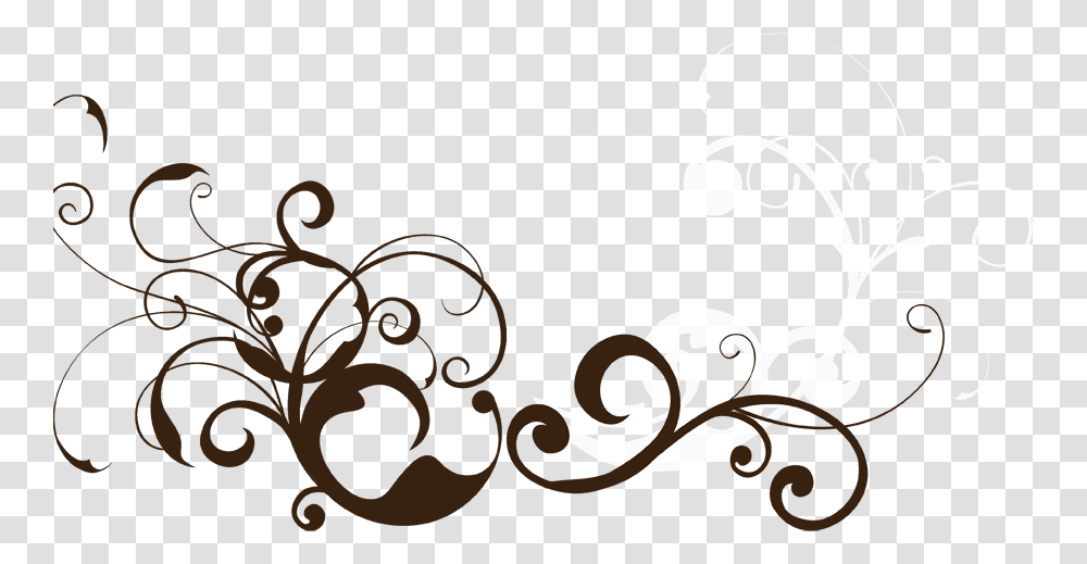 Vector Swirl Images, Floral Design Transparent Png