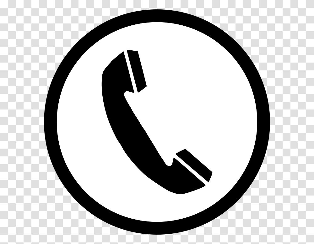 Vector Telefono Telephone Clipart, Symbol, Text, Stencil, Hand Transparent Png