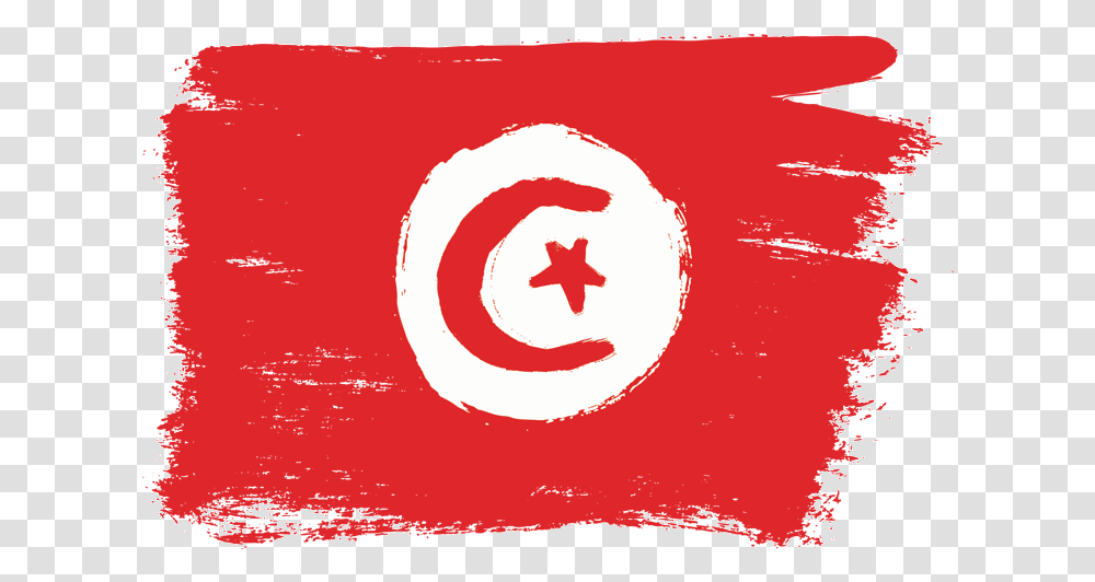 Vector Tunisia Flag Brush, Logo, Trademark, First Aid Transparent Png