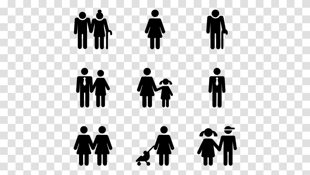 Vector Types Families Types Of People Icon, Gray, World Of Warcraft Transparent Png