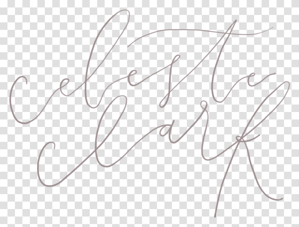 Vector Underline Calligraphy Calligraphy, Bow, Handwriting, Spider Transparent Png