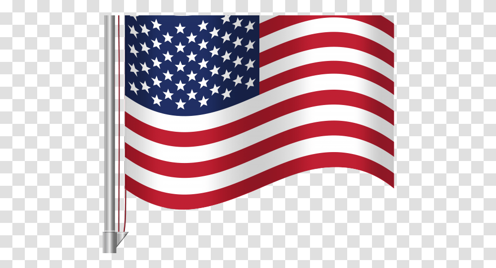 Vector Usa Flag Waving, American Flag Transparent Png