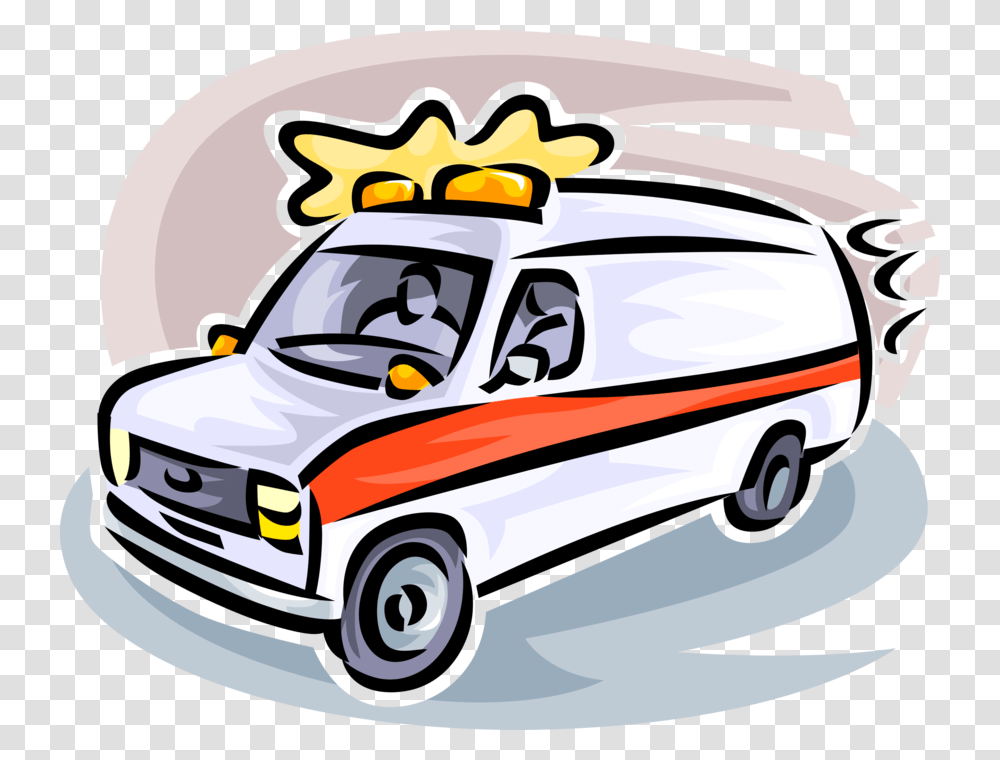 Vector Van Service Paramedic Clipart, Car, Vehicle, Transportation, Automobile Transparent Png