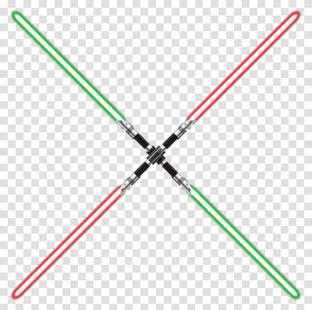 Vector Weapon Lighthsaber, Oars, Bow, Stick, Arrow Transparent Png