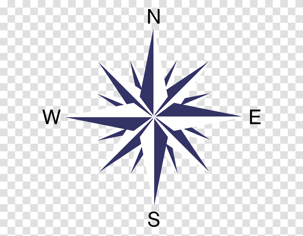 Vector Wind Direction Compass Rose, Cross, Symbol, Star Symbol Transparent Png