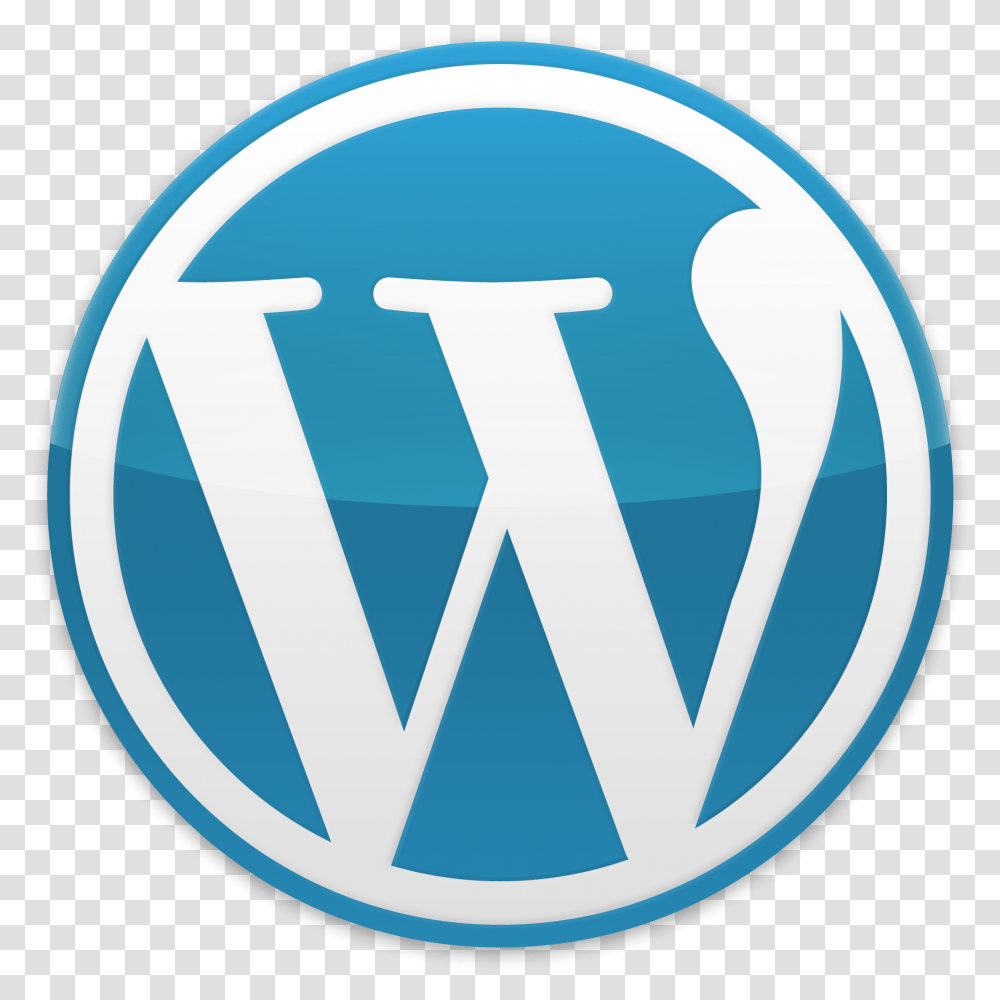 Vector Wordpress Logo, Trademark, Badge Transparent Png