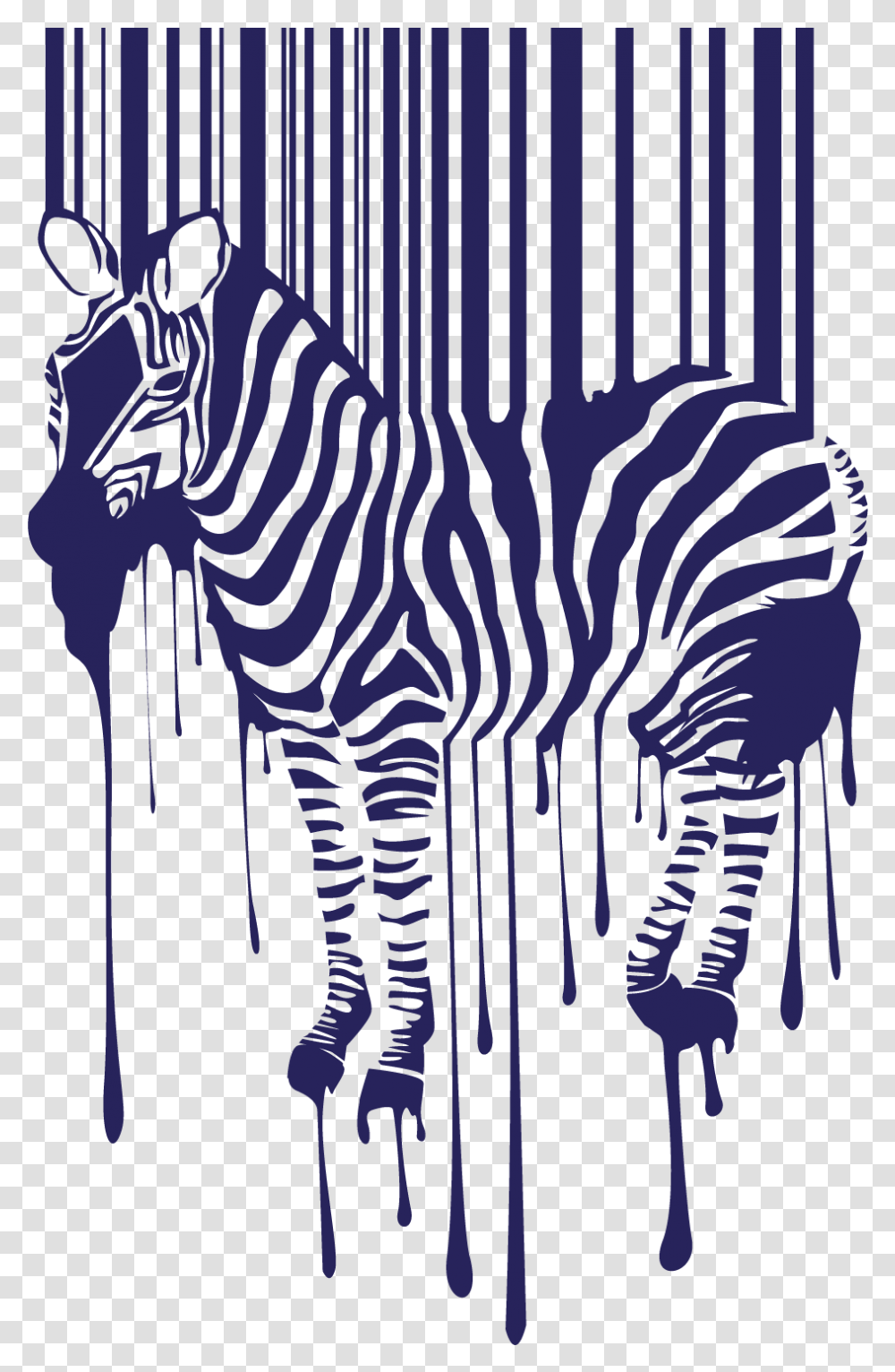 Vector Zebra Silhouette, Wildlife, Mammal, Animal, Stencil Transparent Png