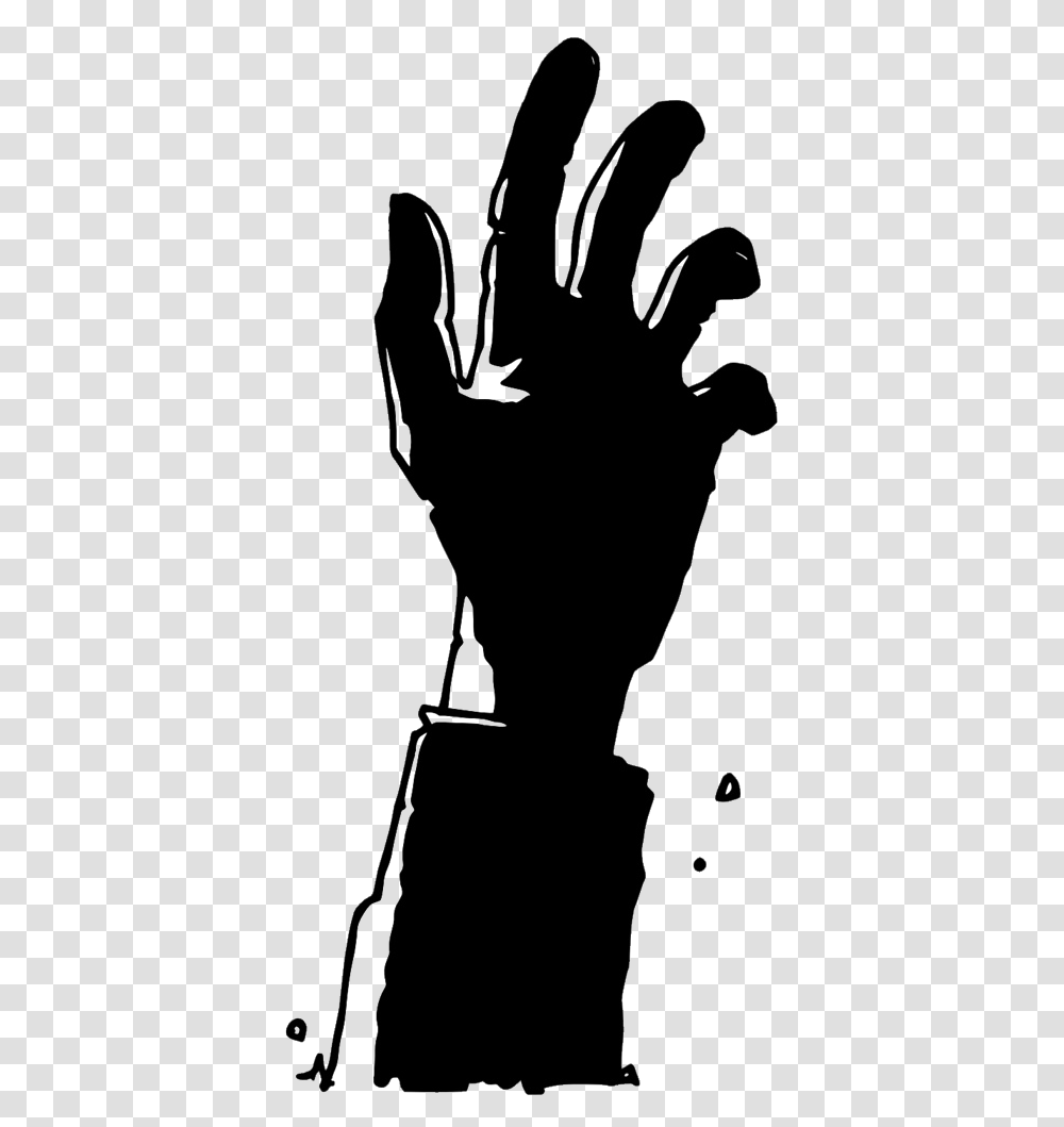 Vector Zombie Mickey Mouse Zombie Hand Vector, Silhouette, Advertisement, Light, Poster Transparent Png