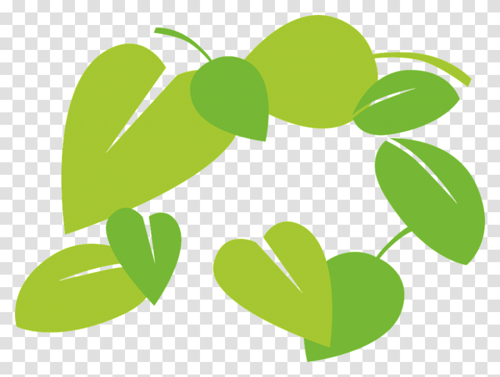 Vectores Hojas Verdes Image, Tennis Ball, Green, Plant, Leaf Transparent Png
