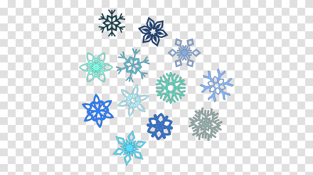 Vectorial De De Los Copos De Nieve, Snowflake, Crystal, Rug Transparent Png