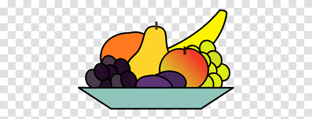 Vectoriales De Plato De Frutas De Dibujo Vectores De, Plant, Fruit, Food, Produce Transparent Png