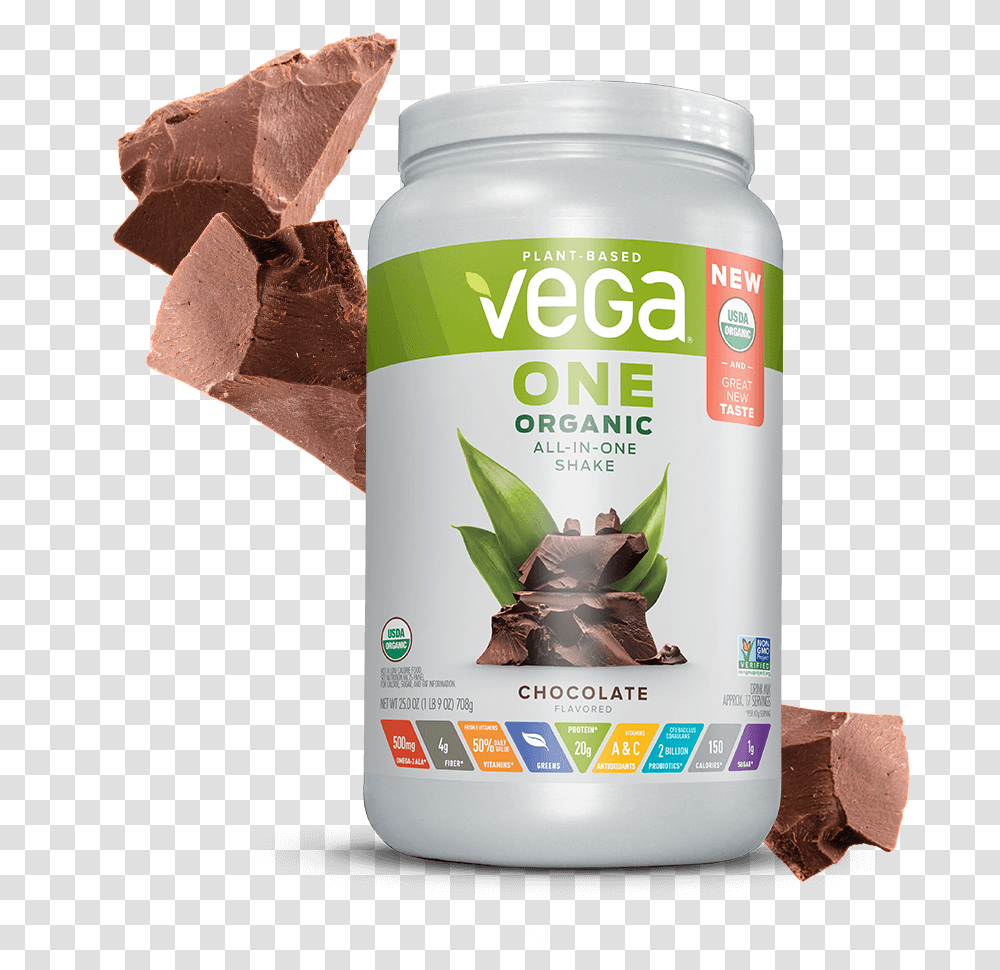 Vega Vega One Protein Powder, Plant, Flower, Food, Potted Plant Transparent Png