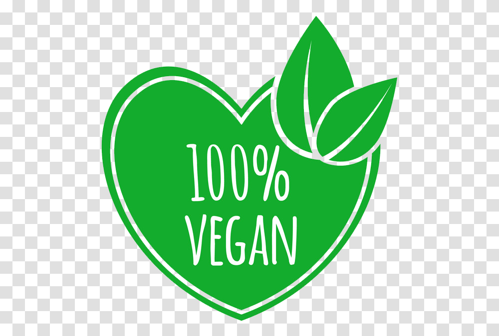 Vegan 100 Vegan Logo, Label, Text, Heart, Dynamite Transparent Png
