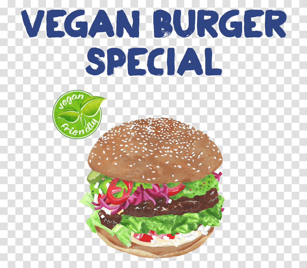 Vegan Burger Burrito Loco, Food, Sesame, Seasoning Transparent Png