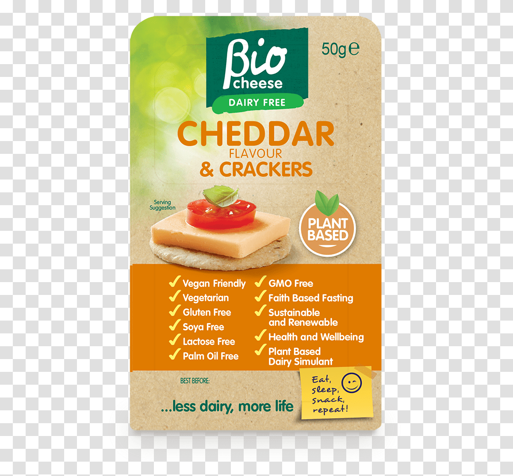 Vegan Cheese And Crackers Convenience Food, Advertisement, Flyer, Poster Transparent Png