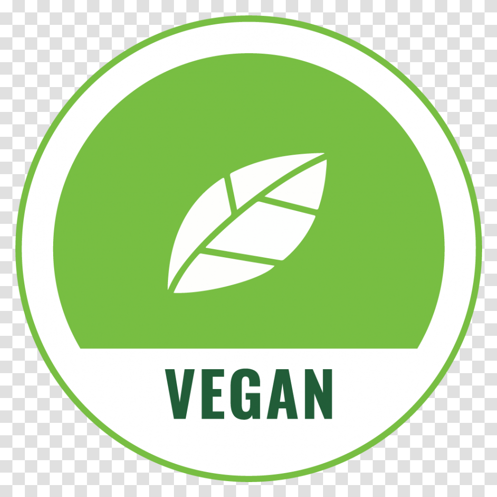 Vegan Circle, Logo, Plant, Label Transparent Png