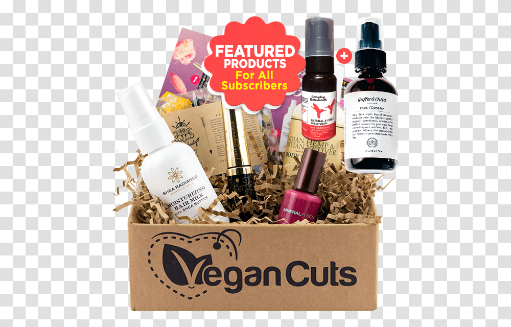 Vegan Cuts Beauty Box Cruelty Free Beauty And Makeup Beauty Boxes, Tin, Can, Aluminium, Spray Can Transparent Png
