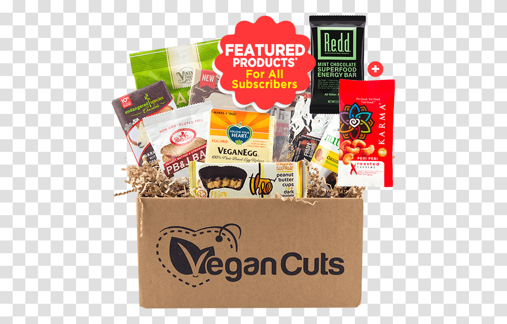 Vegan Cuts Snack Box Cruelty Free Beauty And Makeup Greatist Goods Sample Box, Poster, Advertisement, Flyer, Paper Transparent Png