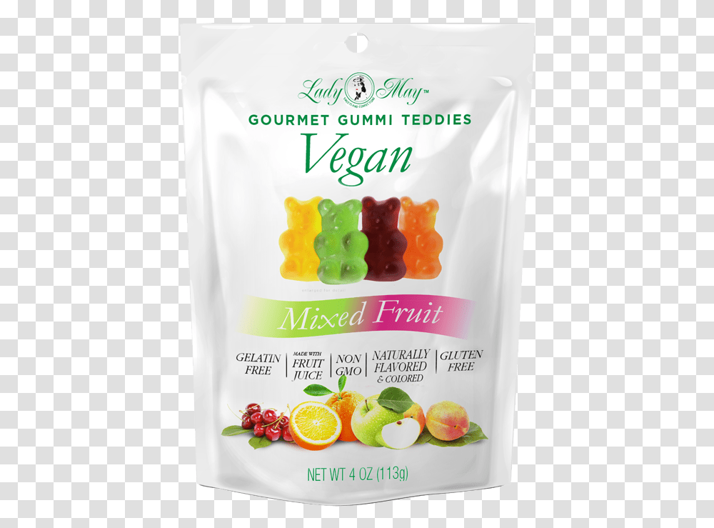 Vegan Dragon Fruit Gummy Bears, Food, Bottle, Plant, Jelly Transparent Png