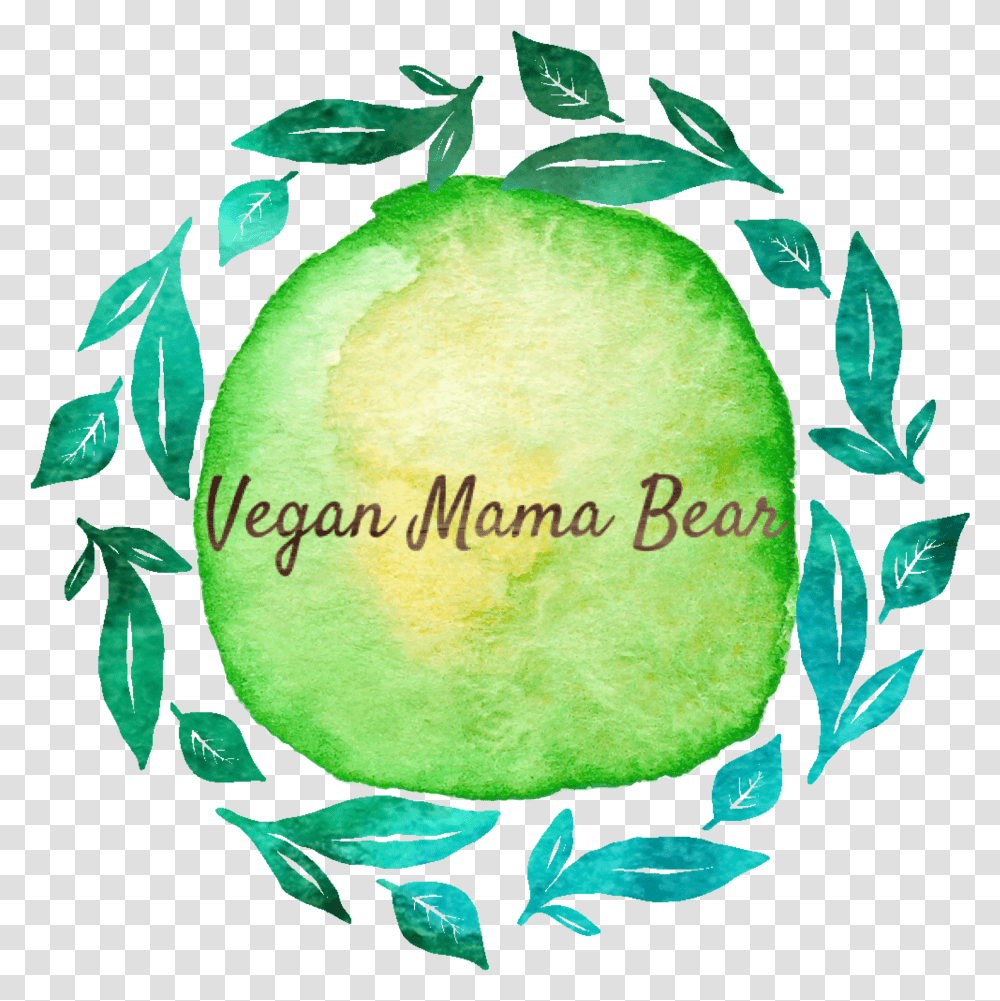 Vegan Mama Bear Illustration, Tennis Ball, Sport, Sports, Plant Transparent Png
