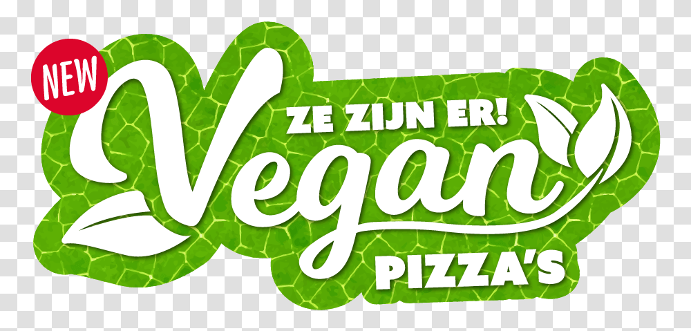 Vegan Pizza Calligraphy, Logo, Plant Transparent Png