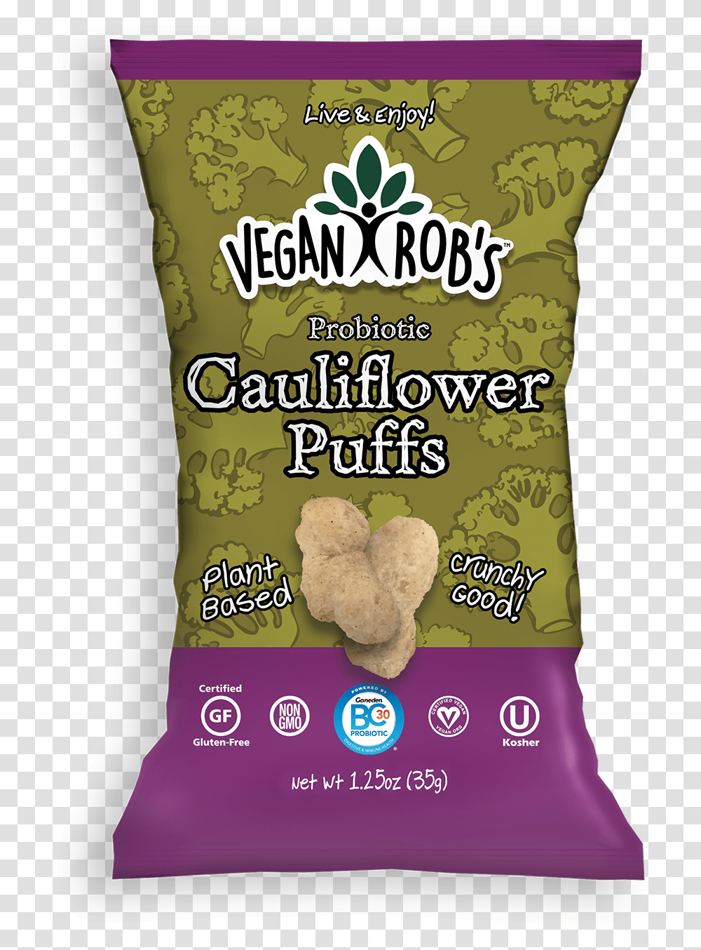 Vegan Rob's Probiotic Cauliflower Puffs, Food, Plant, Sponge, Fried Chicken Transparent Png