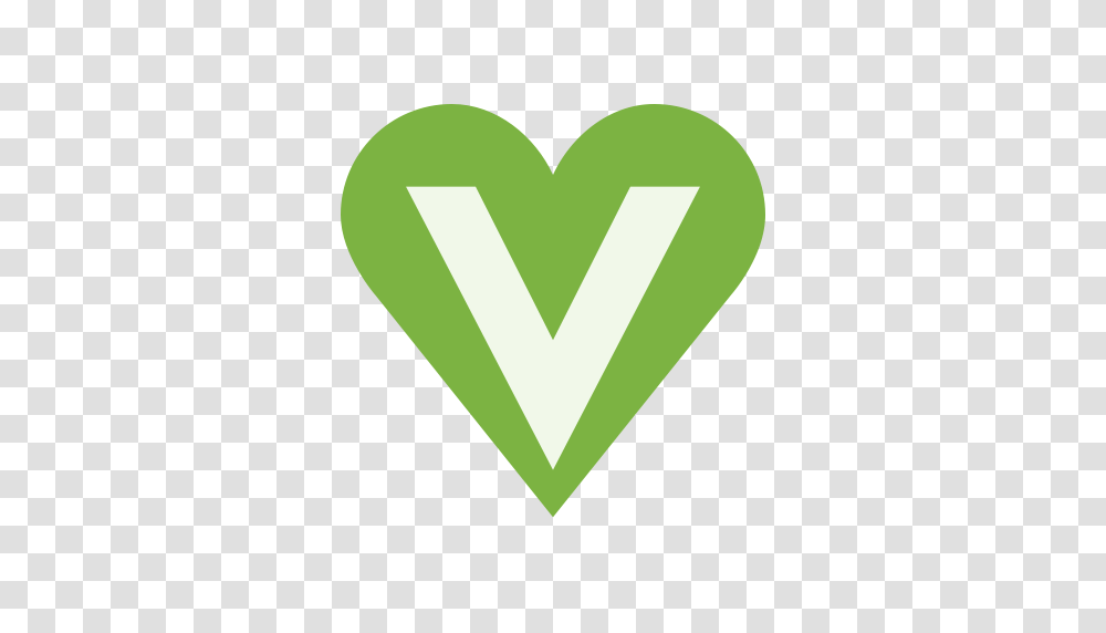 Vegan Symbol Vegan Vegetable Icon With And Vector Format, Heart, Label, Sticker Transparent Png