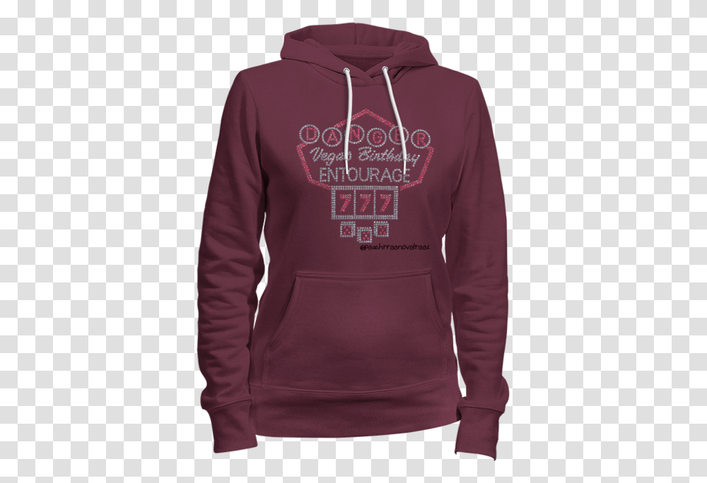 Vegas Birthday Entourage Bling Ladies Hoodie Hoodie, Clothing, Apparel, Sweatshirt, Sweater Transparent Png