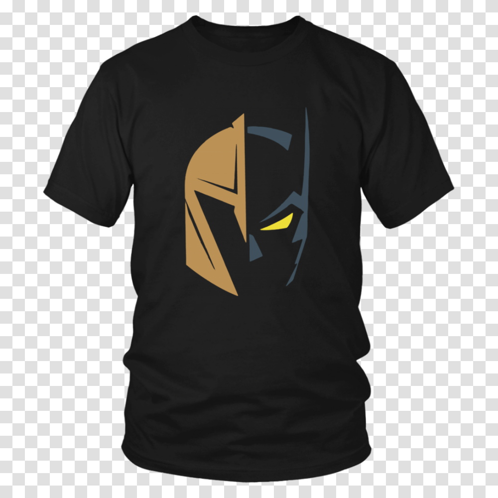 Vegas Golden Knights Logo And Batman The Dark Knight Rises T Shirt, Apparel, T-Shirt, Sleeve Transparent Png