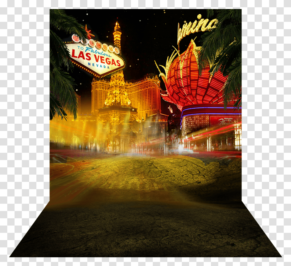 Vegas Sign Paris Hotel And Casino, Building, Architecture, Flare, Light Transparent Png